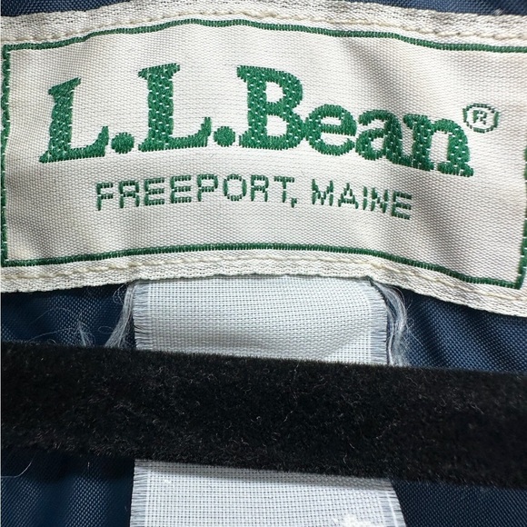 VTG LL Bean Men’s Pile Fleece Hooded Parka Reindeer Fair Isle USA Size L/XL - Picture 3 of 6